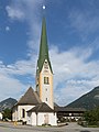 Strass im Zillertal,church: die Katholische Pfarrkirche Sankt Jakob