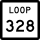 State Highway Loop 328 marker