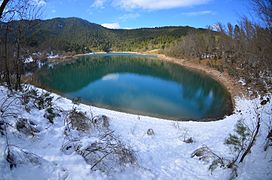 Le lac de Tsivlós.