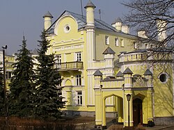 Western facade of the palace in Mokwa, Kursky District