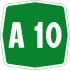 Autostrada A10 shield}}