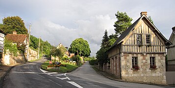 Vue d'une rue du village.