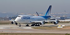 2e 747-400 de Corsair racheté à United Airlines F-HSEA