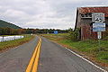 Buck Mountain Road at the Columbia/Schuylkill County line