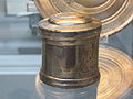 Silver pyxis with lid