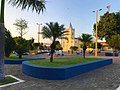 Praça principal da cidade.