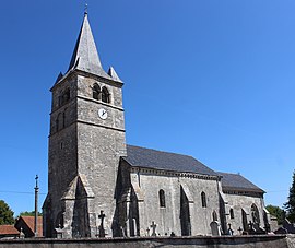 The church in Chassigny