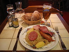 Choucroute d'Alsace garnie