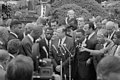 Image 32Leaders of the March on Washington speak to the news media after meeting with President Kennedy at the White House. (from March on Washington for Jobs and Freedom)