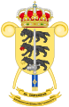 Emblem of the 1st CBRN Regiment 'Valencia' (Spanish Army).