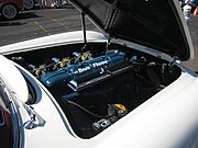 Blue Flame engine of a 1953 Corvette convertible