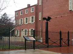 Edgar Allan Poe National Historic Site, as seen from N. 7th Street