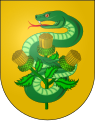 Serpent accolé à trois chardons. Liste des communes de La Rioja