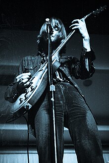 Kirwan performing with Fleetwood Mac, 18 March 1970