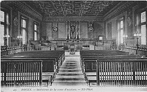 View of the Courtroom (early 19th century).
