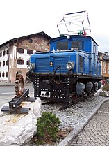 Gipfelstürmer, a locomative of the Bayerische Zugspitzbahn