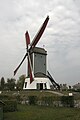 Oostmolen windmill in full sail