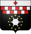 Armoiries de Charleroi depuis la fusion des communes de 1977.