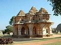 Lotus Palace, built in secular style, Hampi, Karnataka