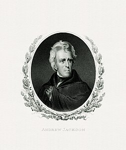 Andrew Jackson, by the Bureau of Engraving and Printing (restored by Godot13)