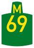 Metropolitan route M69 shield