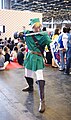 12. Link, personnage principal de la franchise The Legend of Zelda (cosplay).