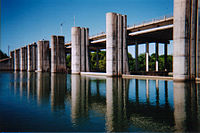 image of Longhorn Dam on Lady Bird Lake