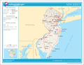 Image 39Map of New Jersey's major transportation networks and cities (from New Jersey)