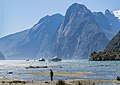 Image 10Fiordland is dominated by steep, glacier-carved valleys. (from Geography of New Zealand)