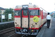 停車中の列車（2010年8月）