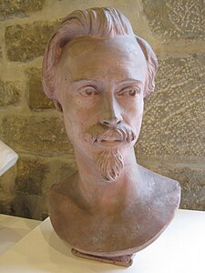 Buste de Max Claudet (1875), musée des Beaux-Arts de Lons-le-Saunier.