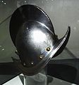 Casque morion, France, 17e siècle, musée Stewart de l'île Sainte-Hélène, Montréal