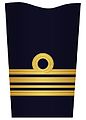 2. Sleeve insignia for a lieutenant commander (1987–2003)