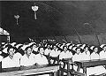 Nurses at Okinawa Central Hospital Nursing School in 1946