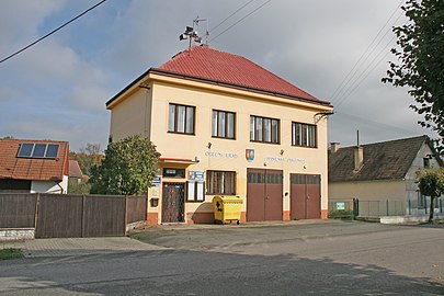 Převýšov : la mairie.