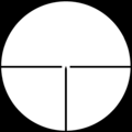 The PU 'German style' reticle