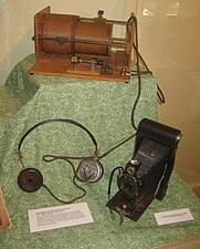 Homemade "loose coupler" set (top),museum in Florida, c. 1920