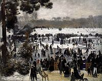 Renoir: Skaters in the Bois de Boulogne