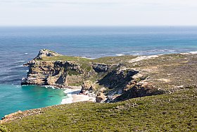 Le cap de Bonne-Espérance vu de Cape Point.