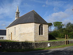 Chapelle Saint-Côme et Saint-Damien : vue extérieure d'ensemble.