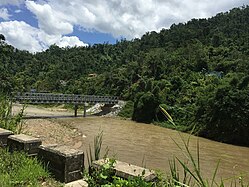 Río de Caguana as seen from PR-123 in Utuado