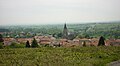 The village, seen from the vineyards