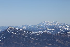 View on Rigi and Säntis in the background