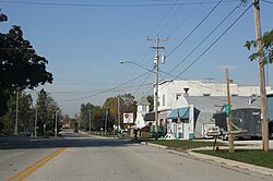 Looking north in Rockwood on County R