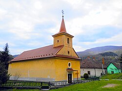 A church in Veľká Lodina.