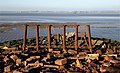 Remains of Solway viaduct - English side 2018