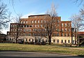 Tuberculosis Hospital of Pittsburgh, built circa 1900, added to in the 1920s and into the 1940s, in the Bedford Dwellings neighborhood of Pittsburgh, PA.