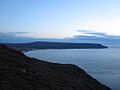 View towards Tununak from the north