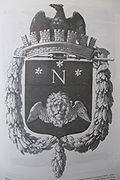 Escudo de Venecia bajo dominio napoleónico.