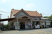 主要駅の一つ養老渓谷駅